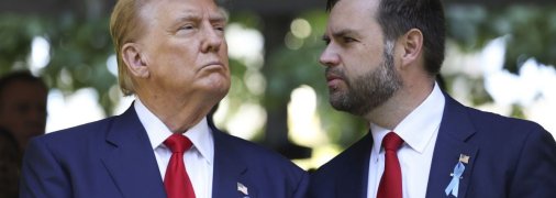 Дональд Трамп и Джей Ди Венс