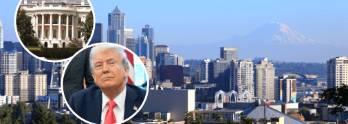 17% з 2,4 млн урядовців працюють у Вашингтоні