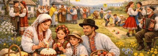 Календар великодніх свят на 2026 рік