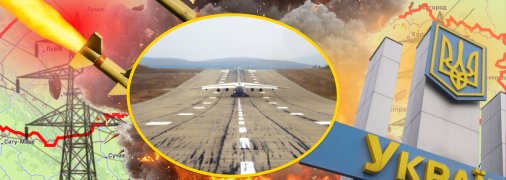 Обстріл України, аеродром Оленья