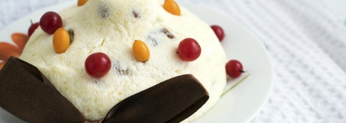 Необычная финская творожная паска с ягодами