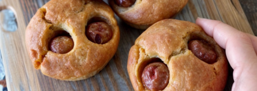 Смачні кексики з сосисками