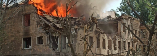 Оккупанты нанесли ракетный удар по медучреждению в Днепре