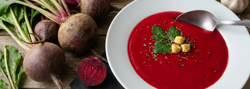 Крем-суп із буряка
