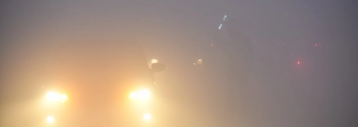 Смог окутал часть РФ, видимость равна нулю