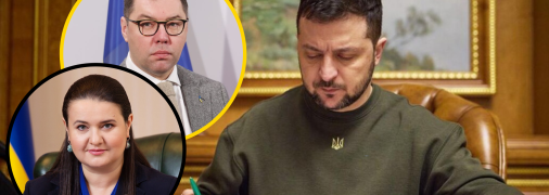 Владимир Зеленский, Оксана Маркарова, Алексей Макеев