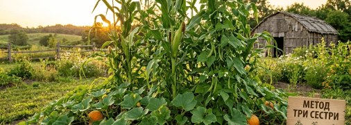Три врожаї з однієї ділянки: це город "Три сестри" від корінних американців
