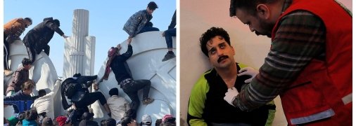 Фанати лізли на стадіон через паркан