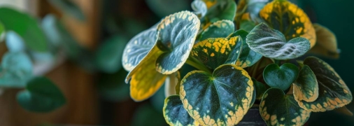 Фиалка требует правильного ухода (изображение создано с помощью ИИ)