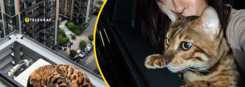 Діана Калашнікова зі своїм улюбленцем