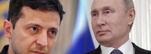 Володимир Зеленський і Володимир Путін