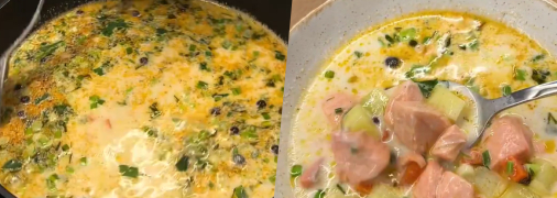 Уха з форелі