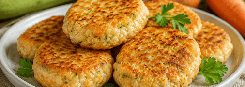 Котлеты с кабачками