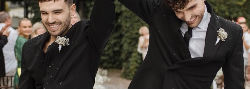 Дункан Лоуренс зі своїм обранцем