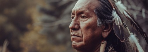 Це традиційна зачіска індіанського племені (фото створене з допомогою ШІ)