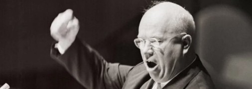 Микита Хрущов на трибуні ООН, 1960 рік