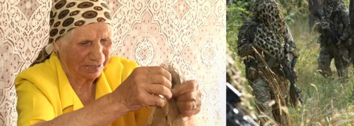 Любовь Григорьевна плохо видит, но хорошо знает, что "кикиморы" способны спасти жизнь украинским защитникам