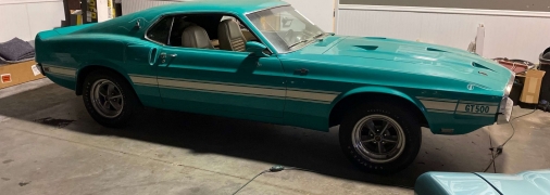 Ford Mustang Shelby GT500 45 років простояв у підвалі