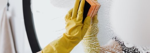 Как помыть зеркало без разводов - лайфхак