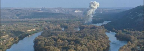 Последствия падения ракеты рф на территории соседней страны