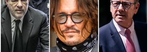 Харві Вайнштейну (ліворуч) довелося віддуватися за всіх, у тому числі за Джонні Деппа та Кевіна Спейсі