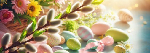 Веточка вербы