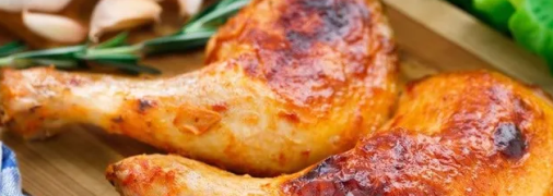 Нежные и сочные куриные окорочка на мангале