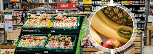 Полиці зі свіжими продуктами приваблюють покупців