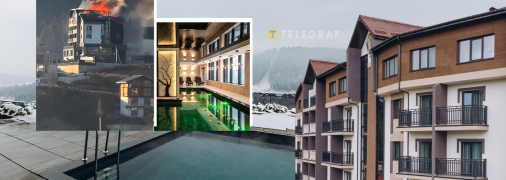 У Буковелі горить готель