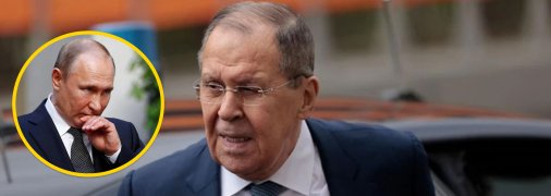 Сергій Лавров та Володимир Путін