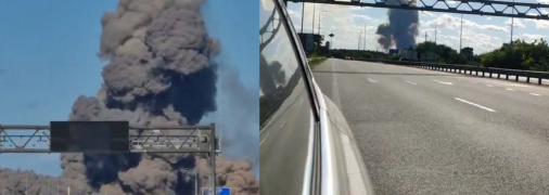 Взрыв возле Житомира