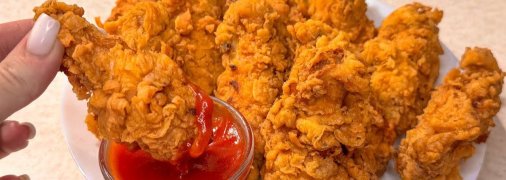 Хрусткі курячі крильця
