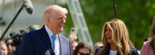 Меланія Трамп, Дональд Трамп