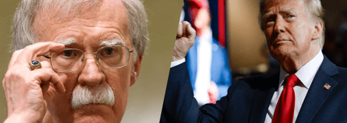 Джон Болтон та Дональд Трамп