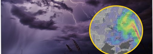 Грози в Україні у травні