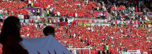 Фанати Уельсу на ЧС-2022