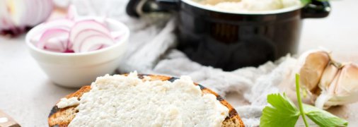 Традиционная закуска украинской кухни к национальному борщу