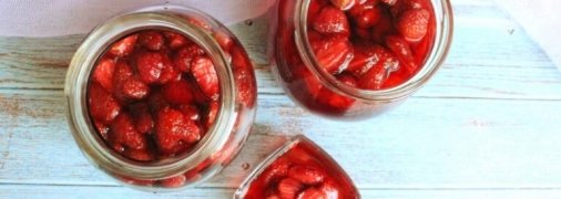 Клубника на зиму в собственном соку