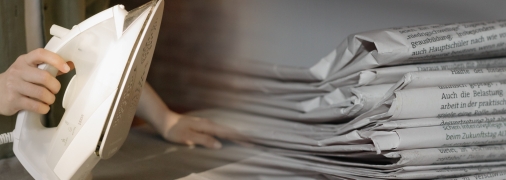 Процесс удаления известкового налета с утюга довольно прост