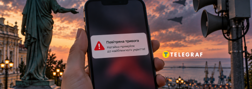 Повітряна тривога в Одесі