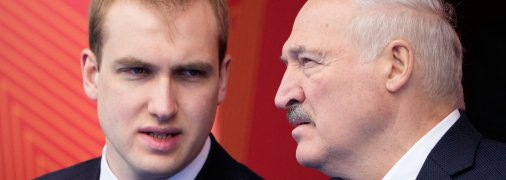 Коля - самый младший сын президента Беларуси