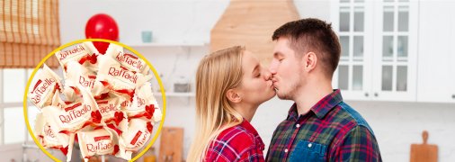 Raffaello, девушка и парень