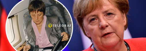 Ангела Меркель з молодості носить коротку стрижку