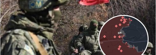 Продвижение россиян в Донецкой области