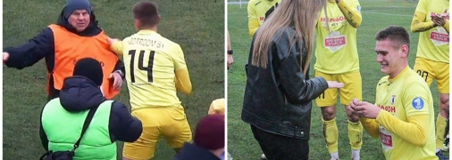 У білорусі з кулаками накинулися на дівчину, якій робив пропозицію футболіст