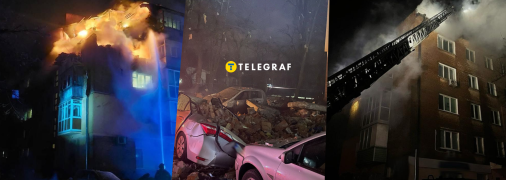 Росіяни влучили по будинку в Чернігові, а на Київщині вночі лунали вибухи