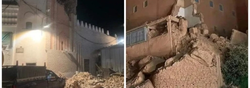 В основном разрушения были за пределами городов