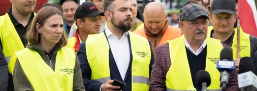 Митинг польских фермеров. Фото: Facebook