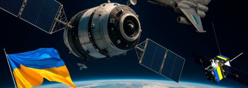 Космические силы Украины. Коллаж: Телеграф