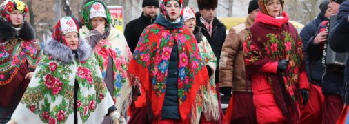 Вечером 13 января украинцы щедруют